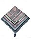 cheap Women&#039;s Scarves-Women’s Boho Square Scarf with Tassels – Lightweight Blended Cotton Ethnic Print Shawl for Casual Outfits, Travel and Festivals