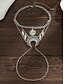 preiswerte Damenarmband-Türkises Armreif-Armband für Damen im Bohemian-Stil – Tribal-Blattkettenschmuck mit Mondmedaillon für Festivals, Sommerpartys und Strandbekleidung