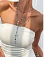 abordables Collier pour femme-Collier pendentif croix multicouche en or et argent pour femme avec perles multicolores - bijoux religieux à la mode pour un usage quotidien, des sorties décontractées et des occasions spéciales