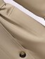 preiswerte Trenchcoats-Damen Trenchcoat Bequem Knöpfe Tasche Mode Modern Einfach Ausgehen Wochenende Doppelreihig Lang Umlegekragen Normale Passform Langarm Oberbekleidung Schwarz Khaki Herbst Winter