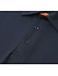 abordables Polo Classique pour Hommes-Homme Chemise de golf Vacances Travail Revers Col Polo Côtelé Manche Courte Basique Moderne Bloc de Couleur Patchwork Avec Poches Été Printemps Printemps &amp; Été Coupe Slim bleu marine Bleu Vert Gris