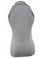 billiga Enkel linne-Dam Camisole linne Ensfärgat Modern Ledigt Ärmlös Tröjkrage Vanliga toppar Dagligen Dragkedja Svart Vin Blå Brun Grön Sommar