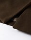 preiswerte Wintermäntel-Damen Mantel Warm Bequem Tasche Knöpfe Mode Einfach Ausgehen Wochenende Doppelreihig Lang Umlegekragen Normale Passform Langarm Oberbekleidung Kaffee Herbst Winter