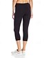 cheap Plain Leggings-Women&#039;s Capri Pants Leggings Casual Athleisure Calf-Length High Waist Plain Elastic Waist Breathability Stretchy Vacation Street Daily Wear Black Light Grey Summer Spring Slim Fit