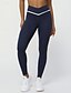 abordables Leggings et collants de yoga-Pantalons de fitness Leggings de yoga pantalon de sport Femmes Chaleur Thermique Coupe-vent Yoga Fitness Pilates Pantalons Bloc de Couleur Automne Hiver Des sports Tenues de Sport Micro-Élastique