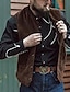 preiswerte Herrenweste-Herren Cordweste Weste Gilet Outdoor Täglich Vintage Frühling Herbst Tasche Knöpfe Nylon Bequem Einfach Einreihig Ein-Knopf V Ausschnitt Normale Passform Schwarz Marineblau Braun Grün Weste