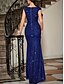tanie Sukienki studniówkowe-Suknie na Bal w Kształcie Litery A Sukienka Elegancka Formalna na Ślub Długości Podłogi Bez Rękawów Sweetheart Z Dżetami z Dżetami