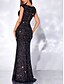 tanie Sukienki studniówkowe-Suknie na Bal w Kształcie Litery A Sukienka Elegancka Formalna na Ślub Długości Podłogi Bez Rękawów Sweetheart Z Dżetami z Dżetami