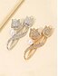 voordelige Dames Sjaals-dames strass tulp bloem broche met parel decoratie, elegante legering revers speld voor kantoor jassen, jurken, bruiloften en formele gelegenheden