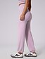 voordelige Yoga leggings en panty&#039;s-Dames Fitness broek Yoga legging sportbroek Yoga Fitness Pilates Broeken Donker Grijs Wit Roze Herfst Winter Sport Sportkleding Micro-elastisch