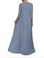 preiswerte Mamas Kleidersets-Zweiteilig Kleid-Sets Bodenlang Kleid für Hochzeitsgäste Brautmutterkleid Ärmellos Quadrathals Elegant Einfach Formell Hochzeitsgast Formeller Abend Chiffon mit Einfarbig