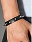 cheap Halloween Accessories-Men&#039;s Gothic Skull and Spiked Leather Bracelets – Vintage Punk Style, Halloween Party Accessory, Adjustable, Suitable for Cosplay and Everyday Wear