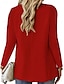 abordables Blazers et Costumes-Femmes Blazer Confortable Respirant Avec Poches Occasionnel Uni Bureau Rue Occasionnel Tenue quotidienne Simple Boutonnage Régulier Col Rabattu Coupe régulière manche longue Vêtements d&#039;extérieur
