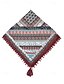 cheap Women&#039;s Scarves-Women’s Boho Square Scarf with Tassels – Lightweight Blended Cotton Ethnic Print Shawl for Casual Outfits, Travel and Festivals