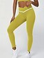 abordables Leggings et collants de yoga-Pantalons de fitness Leggings de yoga pantalon de sport Femmes Chaleur Thermique Coupe-vent Yoga Fitness Pilates Pantalons Bloc de Couleur Automne Hiver Des sports Tenues de Sport Micro-Élastique