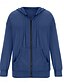 economico giacca con cappuccio-Per donna Felpa con cappuccio Semplice Casual Manica Lunga Con Cappuccio Top Regolari Streetwear Abbigliamento Quotidiano Rosa Vino Blu Fucsia Verde Autunno Inverno