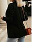 abordables Blazers et Costumes-Femmes Veste Décontractée Confortable Respirant Coupe ajustée Occasionnel Uni Vacances Travail Rue Occasionnel Ouvert devant Régulier Col Rabattu Coupe régulière manche longue Vêtements d&#039;extérieur