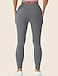 economico Leggings semplici-Per donna Leggings Shorts arricciati Leggings comodi Streetwear Casual Lunghezza alla caviglia Vita Alta Semplice Elastico in vita Traspirabilità Elasticizzato Vacanza Sportivo Abbigliamento