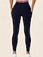 economico Leggings semplici-Per donna Leggings Shorts arricciati Leggings comodi Streetwear Casual Lunghezza alla caviglia Vita Alta Semplice Elastico in vita Traspirabilità Elasticizzato Vacanza Sportivo Abbigliamento