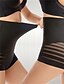 baratos Leggings lisas-Mulheres Calção Leggings Shorts Abotoado Roupa de rua Casual Curto Cintura Alta Tecido Cintura elástica Respirabilidade Com Stretch Férias Rua Roupa Diária Cuticolor Preto Verão Normal