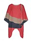 abordables Tops à Rayures et Géométriques pour Femmes-Femmes Chemisier Graphique Géométrique Abstrait ancien Quotidien Occasionnel Demi Manches Manche Chauve-souris Col ras du cou Hauts Réguliers Quotidien Fête Tenue de plage Asymétrique Blanche Jaune