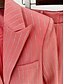 preiswerte Hosenanzüge für Mama-Hosenanzug Brautmutterkleid Elegant Hemdkragen Knöchellänge Polyester Langarm mit Knöpfe 2025