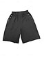 abordables Bermudas-Mujer Chinos Pantalón corto Moda Ropa de calle Básico Longitud de la rodilla Alta cintura Plano Bolsillo Cintura elástica Confortable Suave Cómodo Microelástico Exterior Calle Gris oscuro Azul