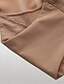 baratos Leggings lisas-Mulheres Calção Leggings Shorts Abotoado Roupa de rua Casual Curto Cintura Alta Tecido Cintura elástica Respirabilidade Com Stretch Férias Rua Roupa Diária Cuticolor Preto Verão Normal
