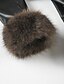 cheap Furs &amp; Leathers-Women&#039;s Casual Jacket Warm Comfortable Buttons Fur Collar Fashion Plain Holiday Going out Weekend Single Breasted Regular Turndown Regular Fit Long Sleeve Outerwear Black Fall Winter