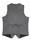 cheap Men&#039;s Waistcoat-Men&#039;s Faux Suede Vest Vest Gilet Suede Vest Outdoor Daily Vintage Spring Fall Pocket Buttons Polyester Comfortable Plain Single Breasted One-button V Neck Regular Fit Black Champagne Navy Blue Dark