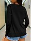 abordables Manteaux &amp; trenchs-Femmes Veste Décontractée Confortable Respirant Tricot Occasionnel Uni Vacances Rue Occasionnel Tenue quotidienne Ouvert devant Court Sans Col Coupe régulière manche longue Vêtements d&#039;extérieur Noir