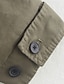 billige Sherpa jakker-Dame Casual jakke Hold Varm Bekvem Patchwork Lomme Mode Udendørs Vanlig udendørs Ferierejse Enradet Normal Aftæpning Regulær Langærmet Overtøj Flåde Kakifarvet militærgrøn Efterår Vinter