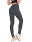 ieftine Sporturi Plus Size și Sarcină-Pentru femei colanți pilates Jambiere Capri Pantaloni sport Buzunare Ușor Pilates Sală de fitness Alergat Pantaloni Culoare solidă Bleumarin Negru Roz Mărime Plus Sport Îmbrăcăminte de Sport 