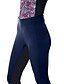 billige Ensfarvede leggings-Dame Leggins Mode Atletik Fuld længde Høj Talje Vanlig comfy Blød Bekvem Høj Elasticitet udendørs Ferierejse Gade Marine Sort Hvid Himmelblå Sommer Forår Slank Pasform