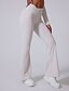 voordelige Yoga leggings en panty&#039;s-Dames Fitness broek Yoga legging sportbroek Lichtgewicht Yoga Fitness Pilates Broeken Zwart Wit Roze Herfst Winter Sport Sportkleding Micro-elastisch