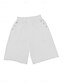 abordables Bermudas-Mujer Chinos Pantalón corto Moda Ropa de calle Básico Longitud de la rodilla Alta cintura Plano Bolsillo Cintura elástica Confortable Suave Cómodo Microelástico Exterior Calle Gris oscuro Azul