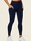 economico Leggings semplici-Per donna Leggings Shorts arricciati Leggings comodi Streetwear Casual Lunghezza alla caviglia Vita Alta Semplice Elastico in vita Traspirabilità Elasticizzato Vacanza Sportivo Abbigliamento