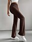 economico Leggings semplici-Per donna Pantaloni Leggings Leggings comodi Casual Allenamento Lunghezza intera Vita Alta Semplice Elastico in vita Traspirabilità Traspirante Elasticizzato Vacanza Streetwear Abbigliamento