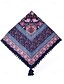 cheap Women&#039;s Scarves-Women’s Boho Square Scarf with Tassels – Lightweight Blended Cotton Ethnic Print Shawl for Casual Outfits, Travel and Festivals
