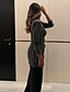 billige Damejakker-Dame 3-delte jakkesæt Formel Bryllupsgæst Jerseystof Stretch crepe Elegant Enkel Luksuriøs Langærmet Ankellængde