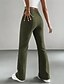 economico Leggings semplici-Per donna Pantaloni Leggings Leggings comodi Casual Allenamento Lunghezza intera Vita Alta Semplice Elastico in vita Traspirabilità Traspirante Elasticizzato Vacanza Streetwear Abbigliamento