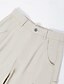 billiga lastbyxor för kvinnor-Dam Militärbyxor Byxor Mode Streetwear Fullängd Naturlig Solid färg Ficka Bekväm Microelastisk Sport &amp; Utomhus Dagliga kläder Svart Kaki Mörkgrå Beige Vår Höst Normal