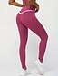 abordables Leggings et collants de yoga-Pantalons de fitness Leggings de yoga pantalon de sport Femmes Chaleur Thermique Coupe-vent Yoga Fitness Pilates Pantalons Bloc de Couleur Automne Hiver Des sports Tenues de Sport Micro-Élastique