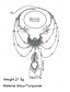 preiswerte Damenarmband-Türkises Armreif-Armband für Damen im Bohemian-Stil – Tribal-Blattkettenschmuck mit Mondmedaillon für Festivals, Sommerpartys und Strandbekleidung