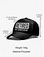 voordelige Herenhoeden-Grappige zwarte baseballpet voor heren met &quot;retired&quot;-print – verstelbare katoenen hoed voor gepensioneerden, casual buitenkleding en grappig cadeau