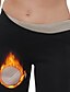 voordelige Sporten Plus Maat &amp; Zwangerschap-Dames pilatesleggings sportbroek Yoga legging Zak Lichtgewicht Warm Pilates Sportschool Hardlopen Broeken Zwart Donker Marineblauw Grijs Grote maten Sport Sportkleding Micro-elastisch
