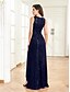 billige BLÅ-A-line quinceanera kjoler elegant kjole formel bryllup asymmetrisk ærmeløs V-hals palietteret med palietter