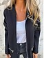 abordables chaqueta con capucha-Mujer Chaqueta casual Chaqueta con capucha Transpirable Cómodo Cremallera Bolsillo Casual Plano Vacaciones Calle Ropa Cotidiana Noche Cremallera Regular Con Capucha Ajuste regular Manga Larga Ropa de