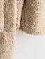 abordables Manteaux d&#039;Hiver-Femmes Manteau Chaud Confortable Avec Poches Boutons Occasionnel Uni Fête Décontracté Quotidien Simple Boutonnage Long Col Rabattu Coupe régulière manche longue Vêtements d&#039;extérieur Kaki Automne