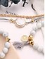 preiswerte Damenarmband-Damen-Armbandset mit Howlith-Perlen – mehrlagiges Boho-Stapelarmband mit Herzanhänger, Marmoranhänger und Quaste für Freizeitkleidung, Strandoutfits und Geschenke